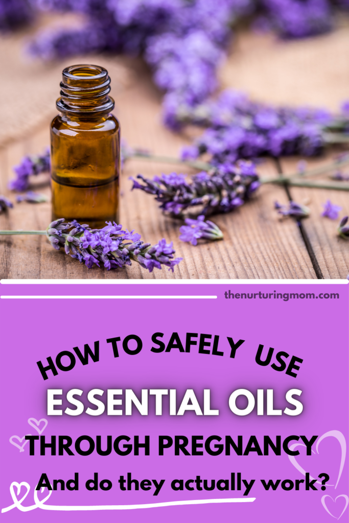 essential oil surrounded by lavender 