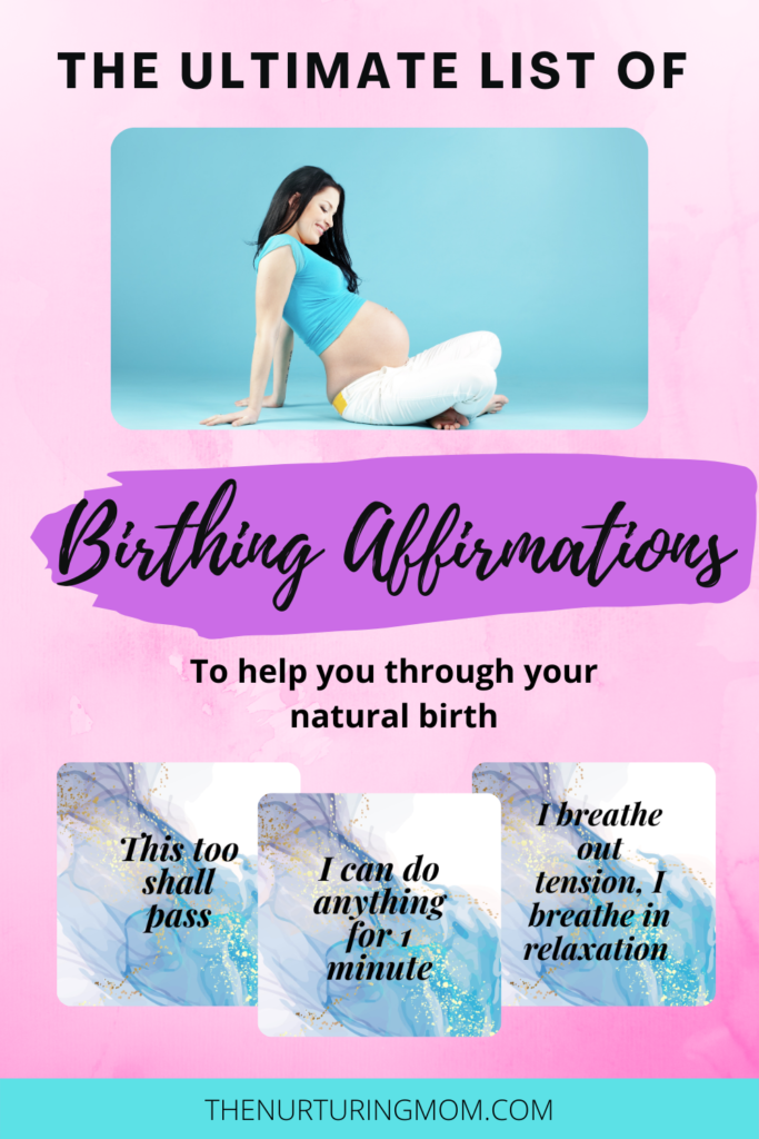 natural birth affirmations