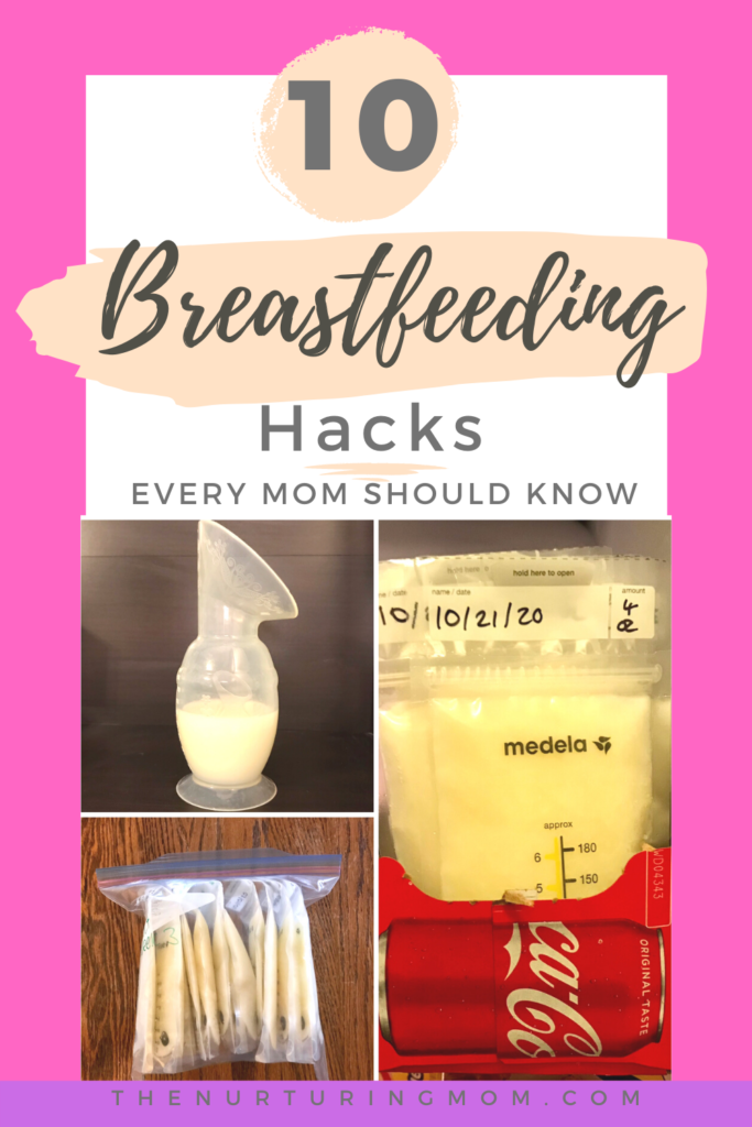 Breastfeeding nursing hacks