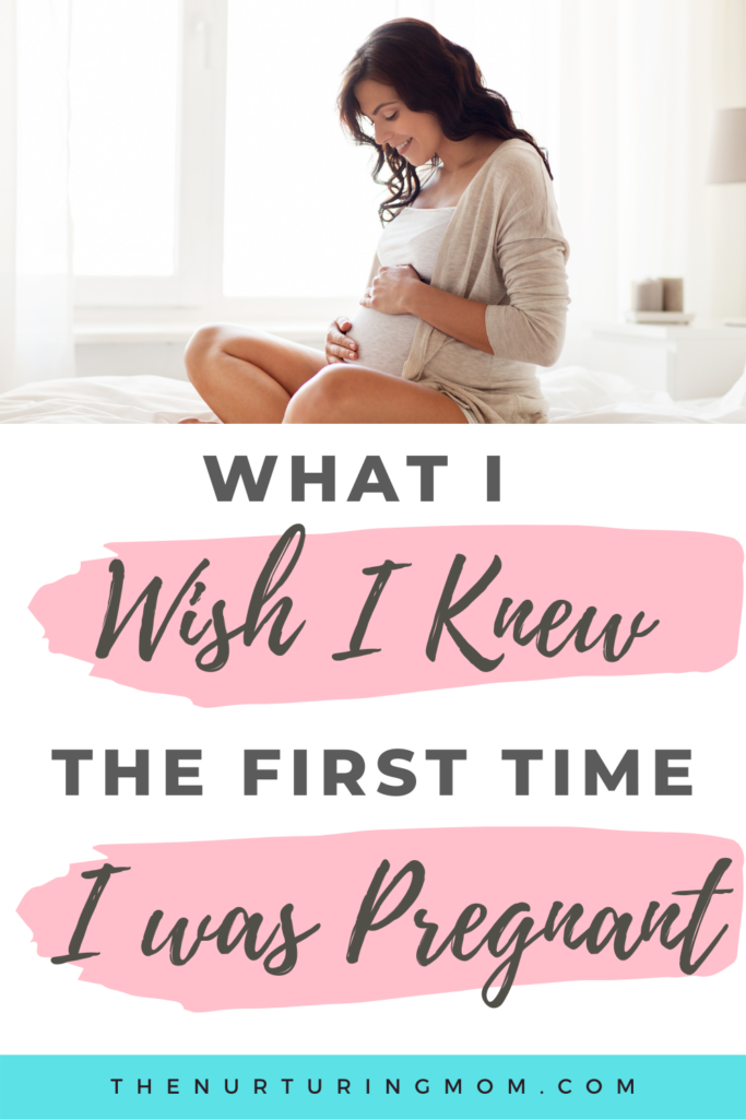 being pregnant first time mom