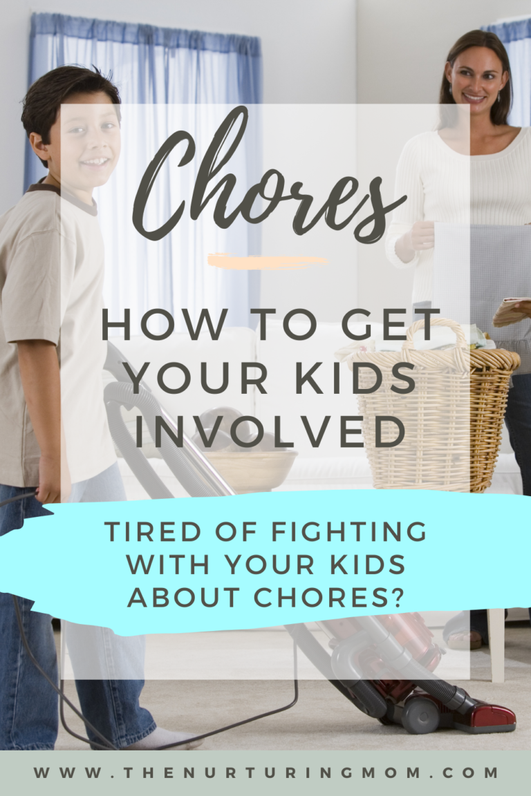 Chores: how to get your kids involved